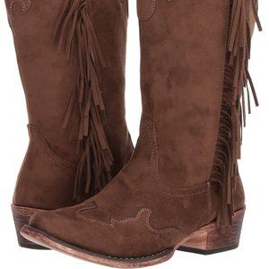 Roper Cowgirl Boots and Western Hat